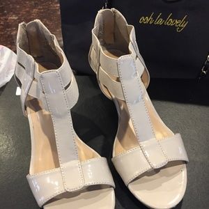 Tan Wedge Sandal